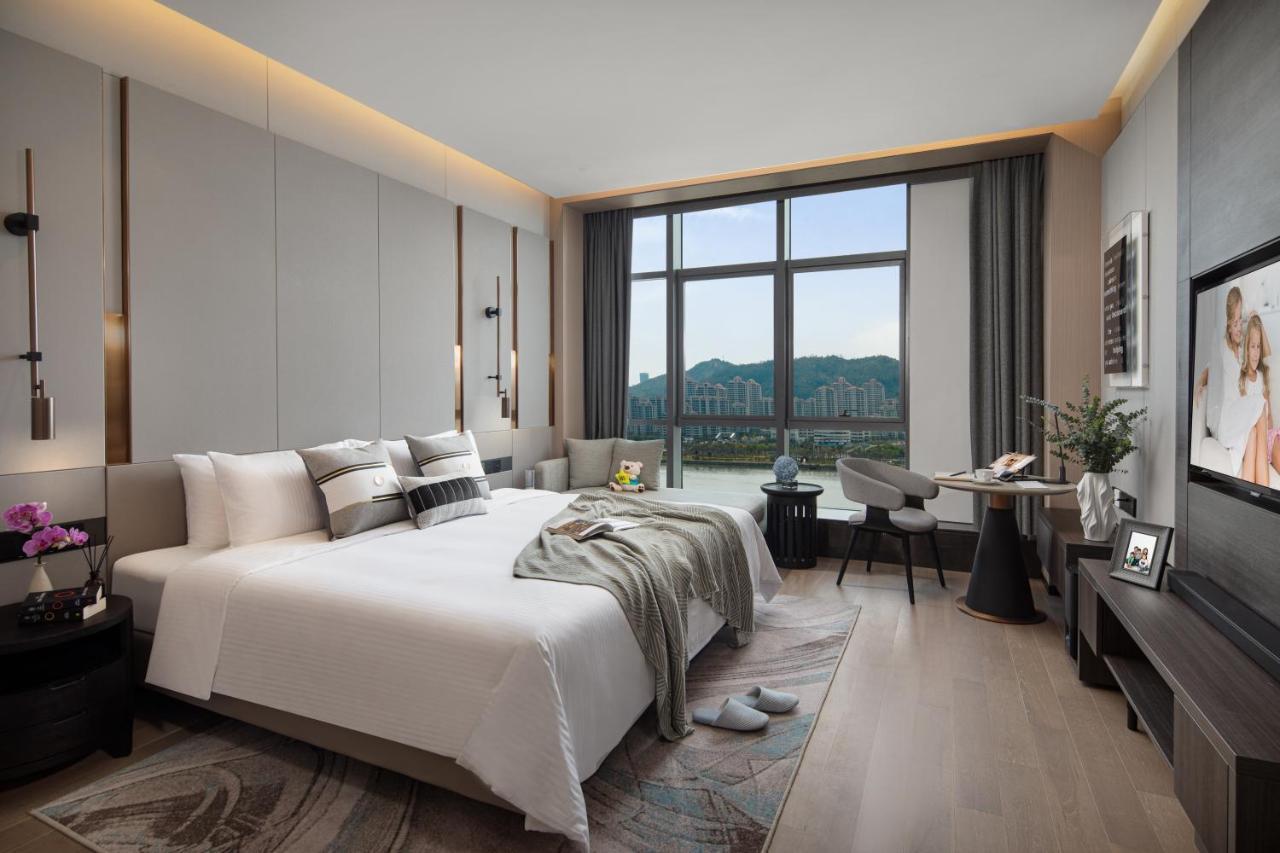 Rezen Hotel Zhuhai Hengqin Border And Exhibition Center Branch Esterno foto