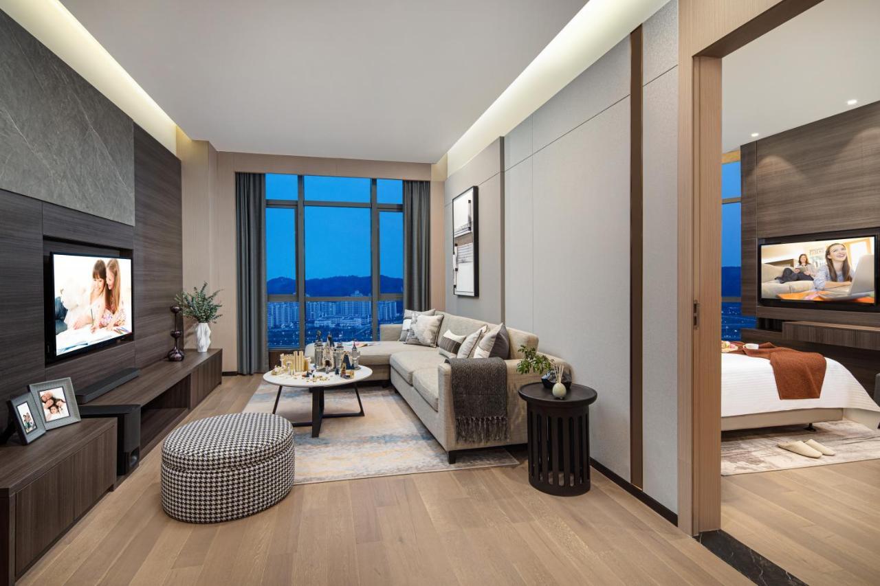 Rezen Hotel Zhuhai Hengqin Border And Exhibition Center Branch Esterno foto