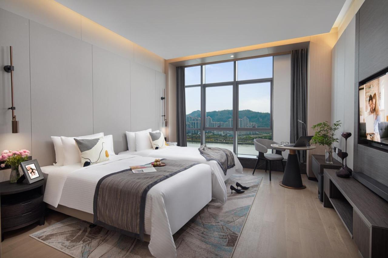 Rezen Hotel Zhuhai Hengqin Border And Exhibition Center Branch Esterno foto