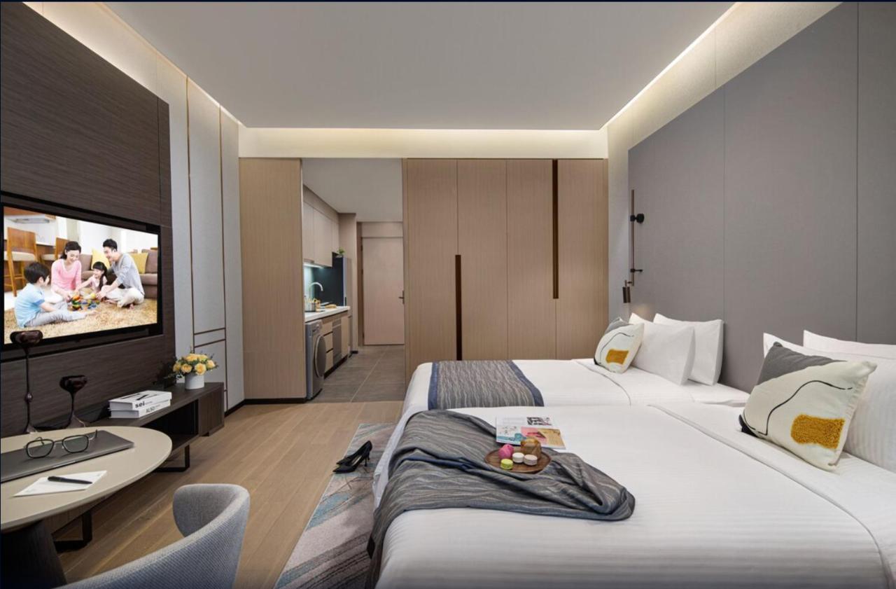 Rezen Hotel Zhuhai Hengqin Border And Exhibition Center Branch Esterno foto